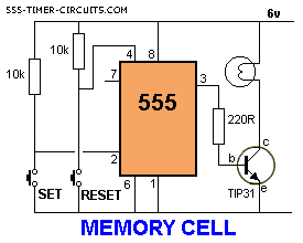 Flip Flop And Memory Cell Circuit