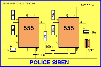 Police Siren Circuit