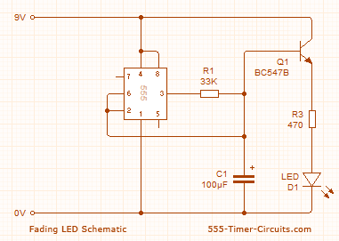 Fading LED Circuit